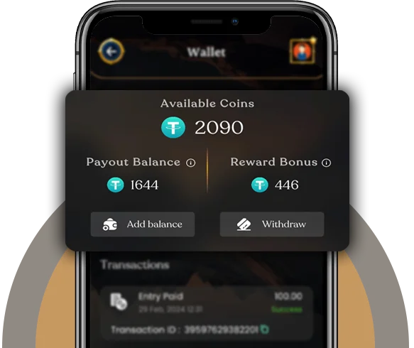 CHECK YOUR EARNINGS AND WITHDRAW TO EXCHANGE WALLET